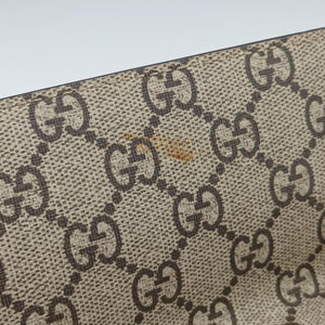 Pre-owned Gucci Dionysus beige×red×multi PVC coated canvas × suede 400249 shoulderbag | stylenewstar