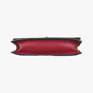 Pre-owned Gucci Queen Margaret Brown PVC coated canvas 476079 shoulderbag | stylenewstar