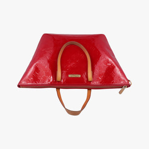 Pre-owned Louis Vuitton Bellevue GM Pomme d'Amour Vernis M93587 handbag | stylenewstar