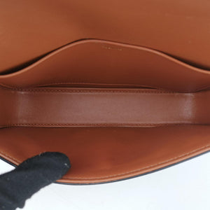 Vintage Celine TRIOMPHE Brown PVC coated canvas handbag | stylenewstar