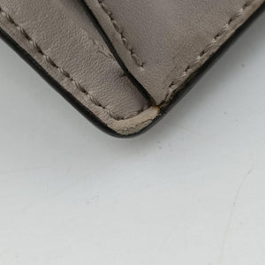 Pre-owned Fendi Studded Kan I Beige Leather 8M0381 shoulderbag | stylenewstar