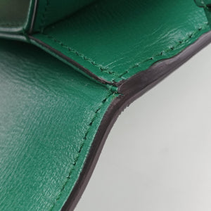 Pre-owned Gucci The Hacker Project Horsebit 1955 Green Leather 602204 shoulderbag | stylenewstar