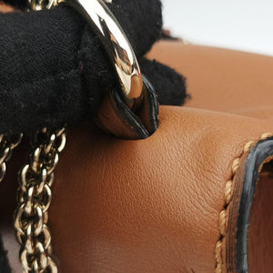 Vintage Valentino Rockstud Glam Lock Orange Leather shoulderbag | stylenewstar