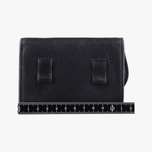 Pre-owned Christian Dior Saddle Black Leather shoulderbag | stylenewstar