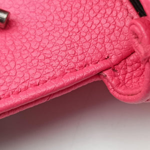 Pre-owned Yves Saint Laurent Baby Chai Pink Leather 399289 shoulderbag | stylenewstar