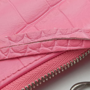 Pre-owned Balenciaga Le Cagole mini Pink Leather shoulderbag | stylenewstar