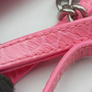 Pre-owned Balenciaga Le Cagole mini Pink Leather shoulderbag | stylenewstar