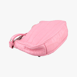 Pre-owned Balenciaga Le Cagole mini Pink Leather shoulderbag | stylenewstar