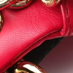 Vintage Dolce & Gabbana Miss Kate Red Leather shoulderbag | stylenewstar