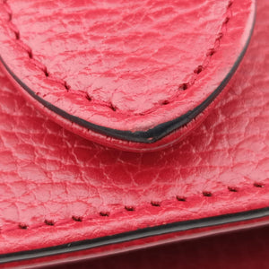 Secondhand Gucci Interlocking G Red Leather 510304 shoulderbag | stylenewstar