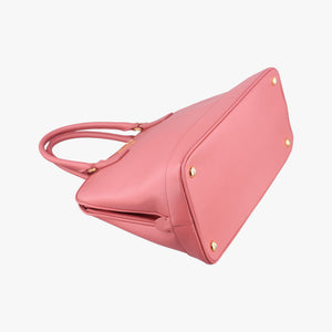 Pre-owned Prada Promenade Pink SAFFIANO Leather BN2558 handbag | stylenewstar
