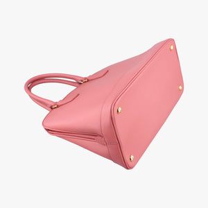 Pre-owned Prada Promenade Pink SAFFIANO Leather BN2558 handbag | stylenewstar
