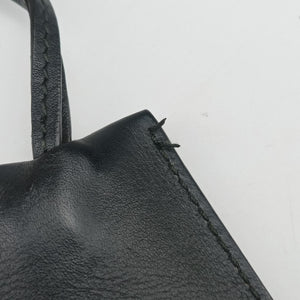 Pre-owned Gucci Padlock Black Leather 409487 shoulderbag | stylenewstar