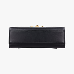 Pre-owned Gucci Padlock Black Leather 409487 shoulderbag | stylenewstar