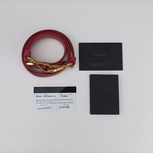 Pre-owned Prada Galleria Pink SAFFIANO Leather BN1786 shoulderbag | stylenewstar