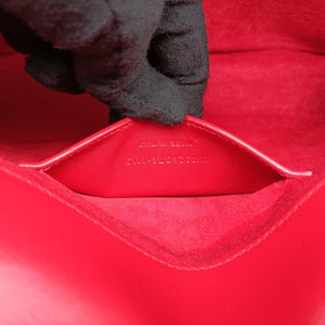Pre-owned Yves Saint Laurent KATE Red Leather 326078 shoulderbag | stylenewstar