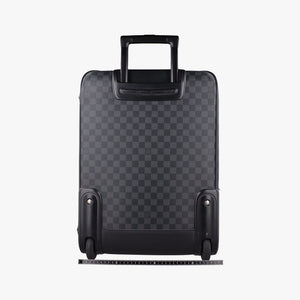 Pre-owned Louis Vuitton PEGASE 55 Graphite Damier Canvas N23299 suitcase | stylenewstar