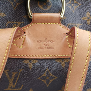 Vintage Louis Vuitton MONTSOURIS GM brown Monogram Canvas M51135 backpack/rucksack | stylenewstar
