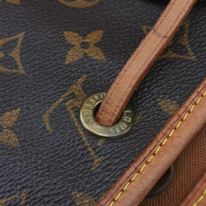 Vintage Louis Vuitton MONTSOURIS GM brown Monogram Canvas M51135 backpack/rucksack | stylenewstar