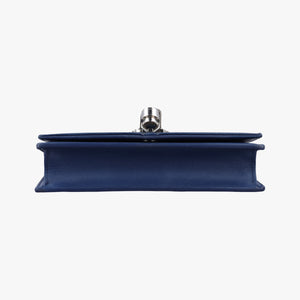 Pre-owned Yves Saint Laurent KATE Navy Leather 452159 shoulderbag | stylenewstar