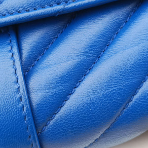 Secondhand Yves Saint Laurent Baby Chai Blue Leather 399289 shoulderbag | stylenewstar