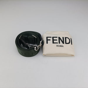 Vintage Fendi Soft Trunk Green Leather 7VA565 shoulderbag | stylenewstar