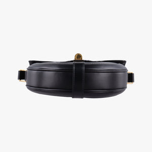 Pre-owned Celine Small Besace 16 Black Leather 188013 shoulderbag | stylenewstar