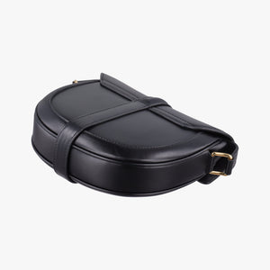 Pre-owned Celine Small Besace 16 Black Leather 188013 shoulderbag | stylenewstar