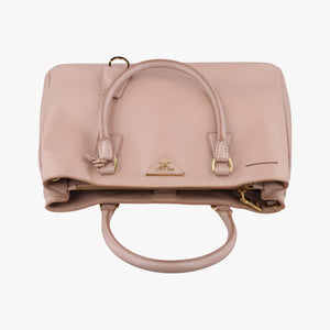 Pre-owned Prada Galleria Pink SAFFIANO Leather BN1786 shoulderbag | stylenewstar
