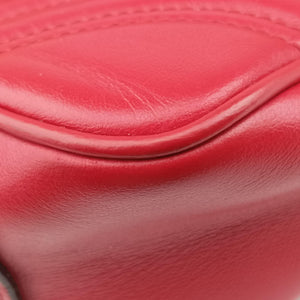 Pre-owned Gucci GG Marmont Red Leather 443497 shoulderbag | stylenewstar