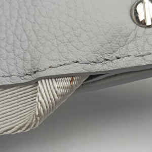 Pre-owned Christian Dior Saddle Gray leather shoulderbag | stylenewstar