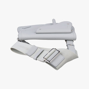 Pre-owned Christian Dior Saddle Gray leather shoulderbag | stylenewstar