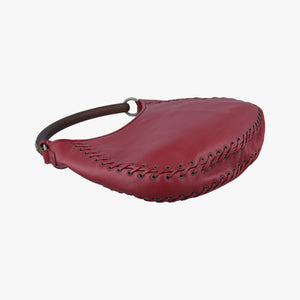 Pre-owned Christian Dior Ethnic Hobo Red Leather handbag | stylenewstar