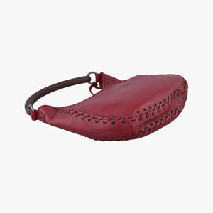 Pre-owned Christian Dior Ethnic Hobo Red Leather handbag | stylenewstar