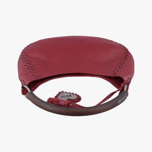 Pre-owned Christian Dior Ethnic Hobo Red Leather handbag | stylenewstar
