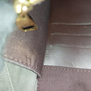 Pre-owned Louis Vuitton Pochette Louise GM Amarante Vernis M51631 shoulderbag | stylenewstar