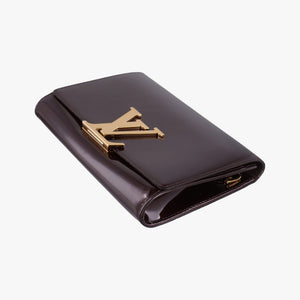 Pre-owned Louis Vuitton Pochette Louise GM Amarante Vernis M51631 shoulderbag | stylenewstar