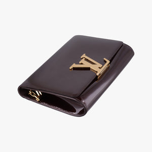 Pre-owned Louis Vuitton Pochette Louise GM Amarante Vernis M51631 shoulderbag | stylenewstar