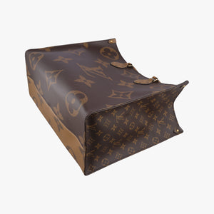 Pre-owned Louis Vuitton On the Go GM Brown Monogram Canvas M45320 shoulderbag | stylenewstar