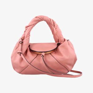 Pre-owned Fendi Spy Pink Leather 8BH838 shoulderbag | stylenewstar