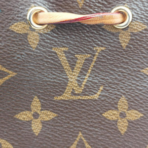 Pre-owned Louis Vuitton Nano Noe Brown Monogram canvas M41346 shoulderbag | stylenewstar