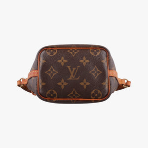 Pre-owned Louis Vuitton Nano Noe Brown Monogram canvas M41346 shoulderbag | stylenewstar