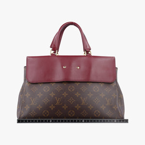 Pre-owned Louis Vuitton Venus brown×RAISIN Monogram Canvas×calf leather M42413 handbag | stylenewstar