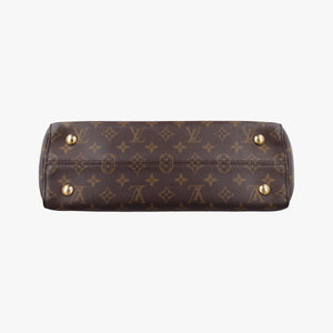 Pre-owned Louis Vuitton Venus brown×RAISIN Monogram Canvas×calf leather M42413 handbag | stylenewstar