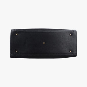 Pre-owned Gucci Bamboo Black Leather 002.28 handbag | stylenewstar