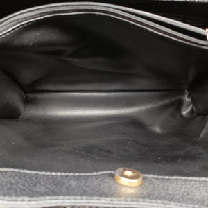 Pre-owned Gucci Bamboo Black Leather 002.28 handbag | stylenewstar