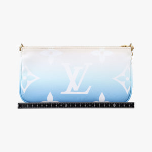 Pre-owned Louis Vuitton MULTI POCHETTE ACCESSOIRES Blue Gradient Monogram Giant M57633 bum bag/waist bag | stylenewstar