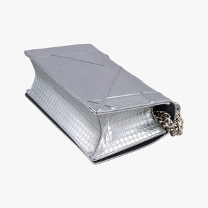 Pre-owned Christian Dior Diorama Silver Leather shoulderbag | stylenewstar