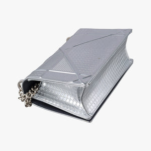 Pre-owned Christian Dior Diorama Silver Leather shoulderbag | stylenewstar