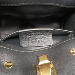 Pre-owned Ferragamo Studio Black Leather shoulderbag | stylenewstar